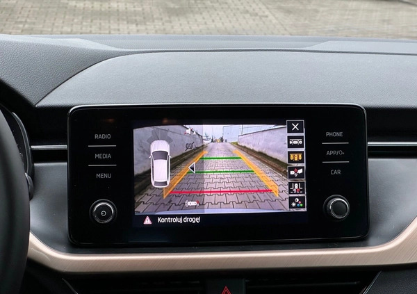 Skoda Scala cena 86990 przebieg: 9419, rok produkcji 2023 z Radzionków małe 172